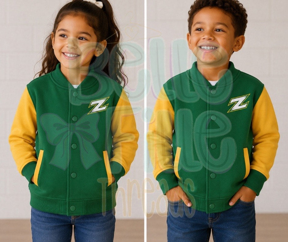 Youth Zwolle Varsity Jackets