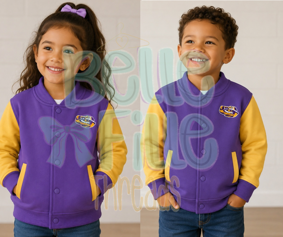 Youth Tiger Varsity Jacket