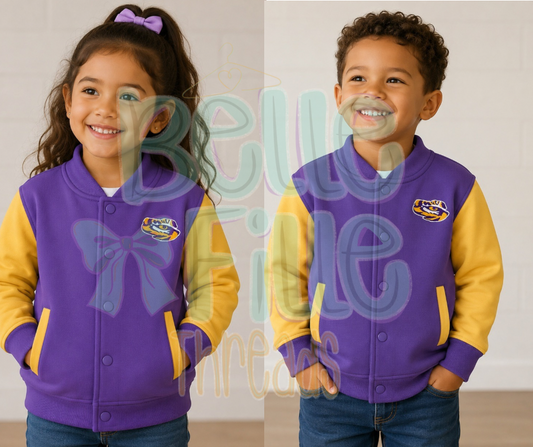 Youth Tiger Varsity Jacket