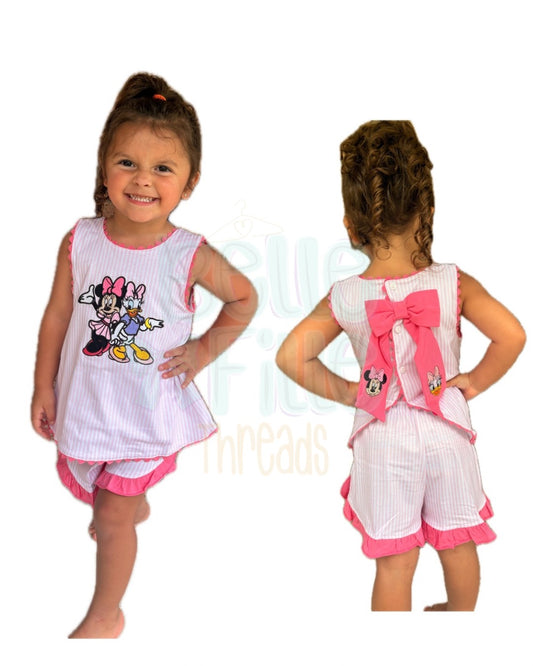 Minnie X Daisy Short Set