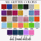 Customized Glitter Sweatshirts