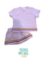 Lavendar Glitter Skort