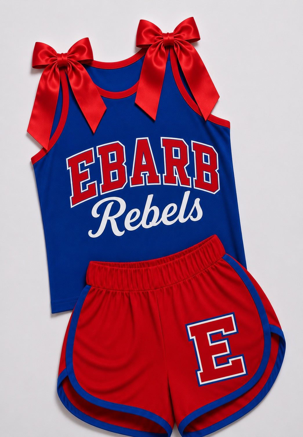 Bowtie Tank and Short Cheer Set 2