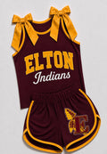 Bowtie Tank and Short Cheer Set 2