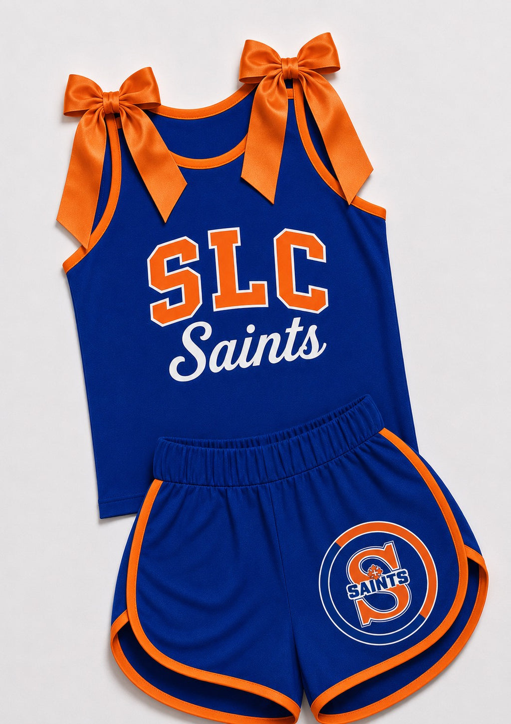 Bowtie Tank and Short Cheer Set 2